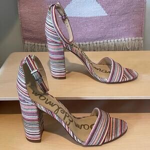 NWOT- Sam Edelman Yaro Block Heel Sandal- Size 7.5